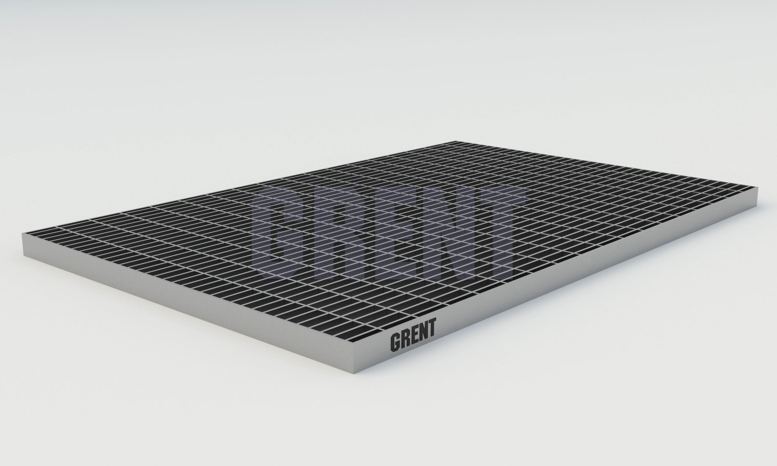 Прессованный настил из нержавеющей стали GRENT 33х11 390х590