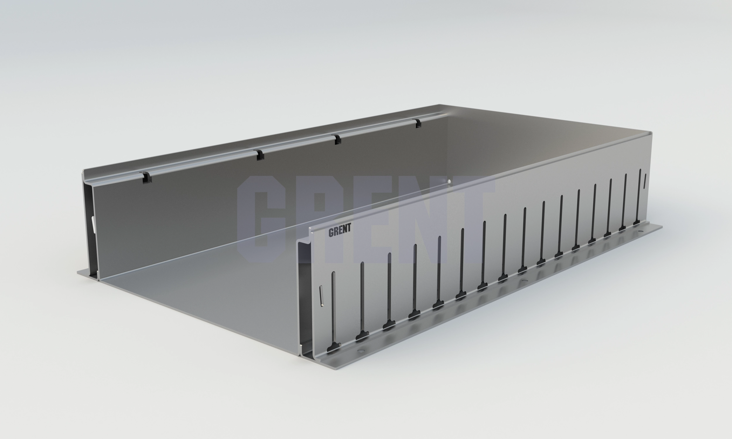 Лоток водоотводный мостовой GRENT MosT 500 торцевой
