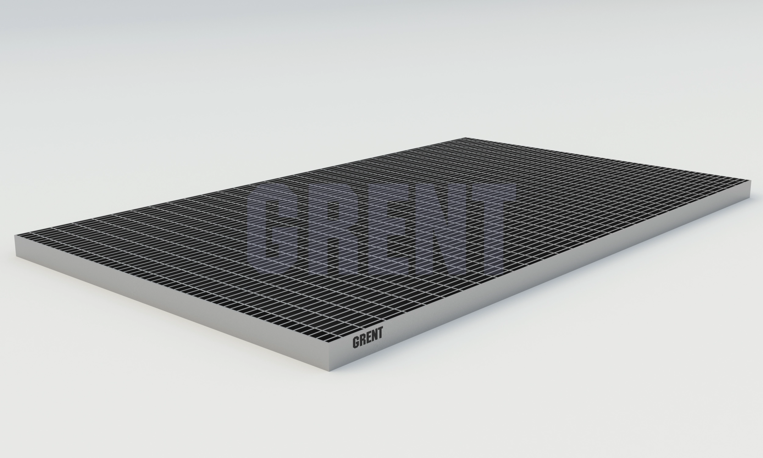 Прессованный настил из нержавеющей стали GRENT 33х11 600х1000