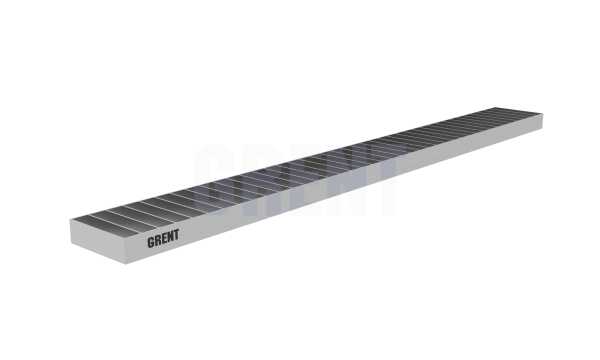 Решетка щелевая из нержавеющей стали GRENT S 100