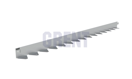 Бордюр стальной GRENT BR L-образный 1200*60, 1,5, оцинкованный