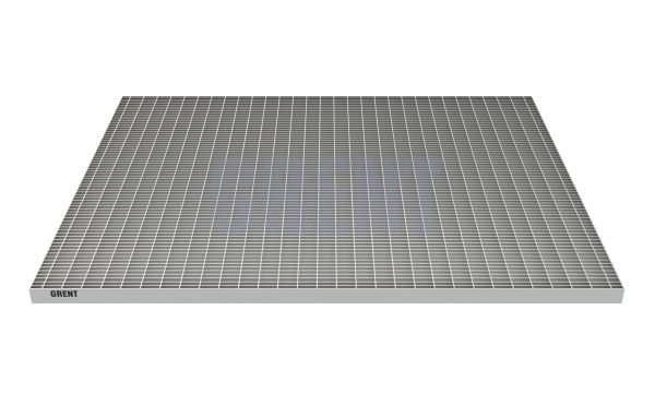 Прессованный настил из нержавеющей стали GRENT 33х33 800х1000