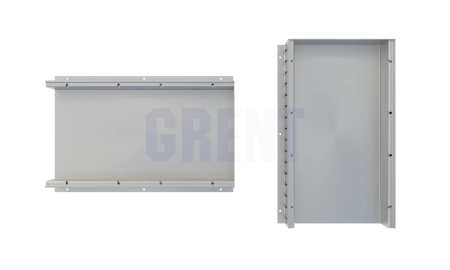 Лоток водоотводный мостовой GRENT MosT 500 торцевой