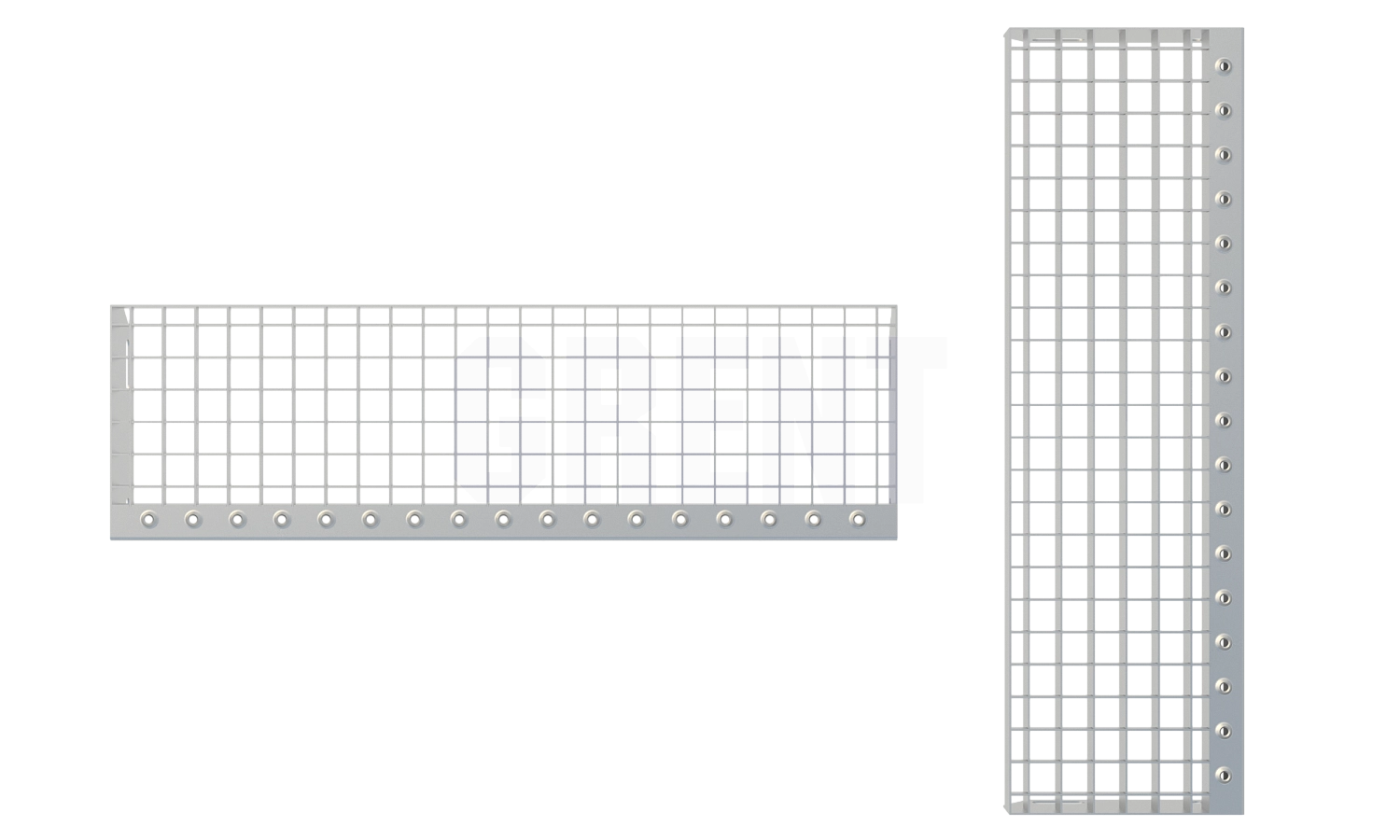 Прессованная ступень GRENT 33х33 800х240