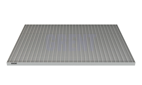 Прессованный настил из нержавеющей стали GRENT 33х33 700х1000