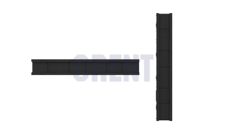 Лоток водоотводный пластиковый GRENT PlasT 100 H55 