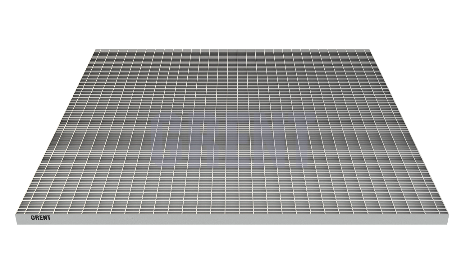 Прессованный настил из нержавеющей стали GRENT 33х11 1000х1000