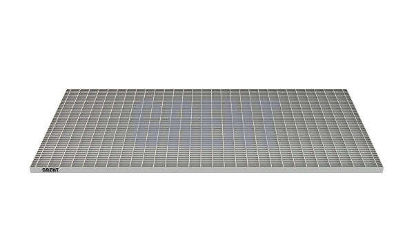 Прессованный настил из нержавеющей стали GRENT 33х11 490х990