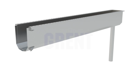Лоток водоотводный мостовой GRENT MosT подвесной 250 выпускной торцевой