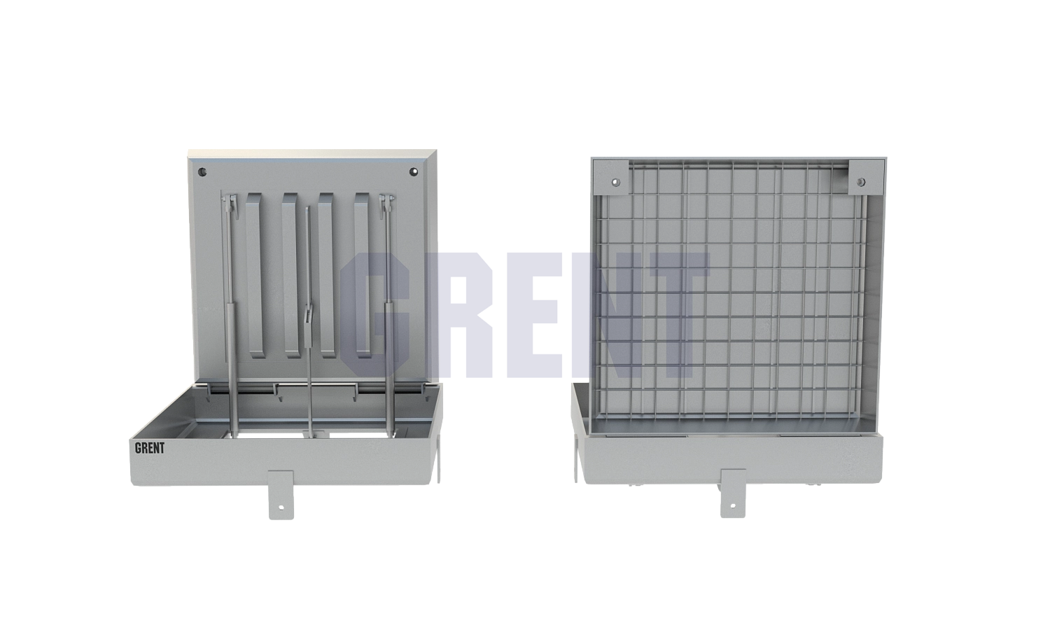 Люк скрытого монтажа GRENT 700х700