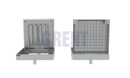 Люк скрытого монтажа GRENT 700х700