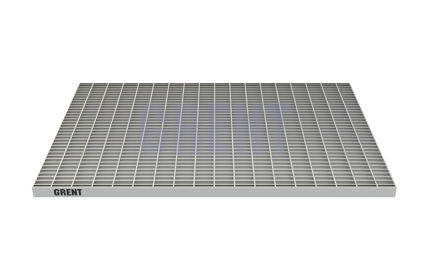 Прессованный настил из нержавеющей стали GRENT 33х11 390х590