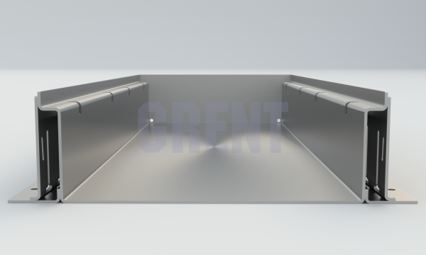 Лоток водоотводный мостовой GRENT MosT 400 торцевой