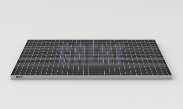 Прессованный настил из нержавеющей стали GRENT 33х11 500х1000