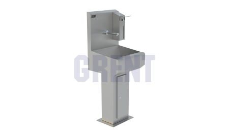 Умывальник 1-секционный на стойке GRENT-S-01 ЛД