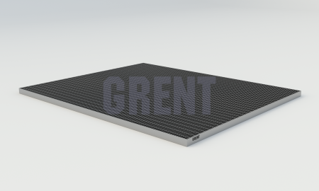 Прессованный настил из нержавеющей стали GRENT 33х11 1200х1000