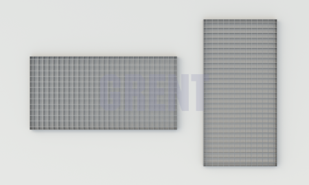 Сварной настил из нержавеющей стали GRENT 34х38 500х1000