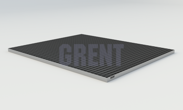 Сварной настил из нержавеющей стали GRENT 33х33 1200х1000