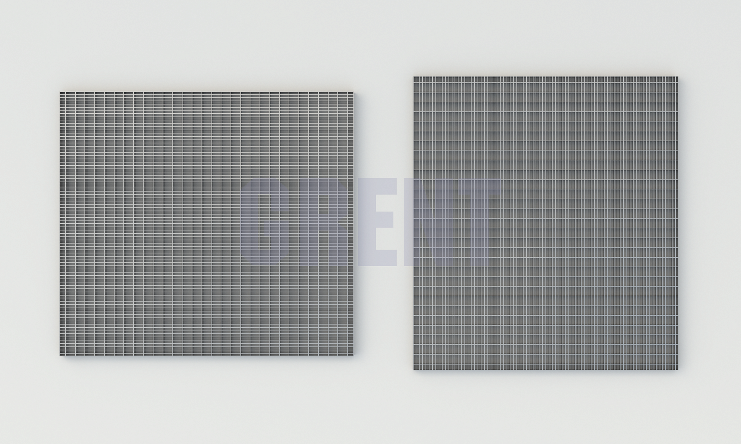 Прессованный настил из нержавеющей стали GRENT 33х11 900х1000