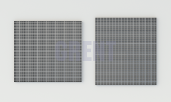 Прессованный настил из нержавеющей стали GRENT 33х11 900х1000