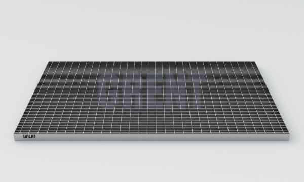 Прессованный настил из нержавеющей стали GRENT 33х11 600х1000