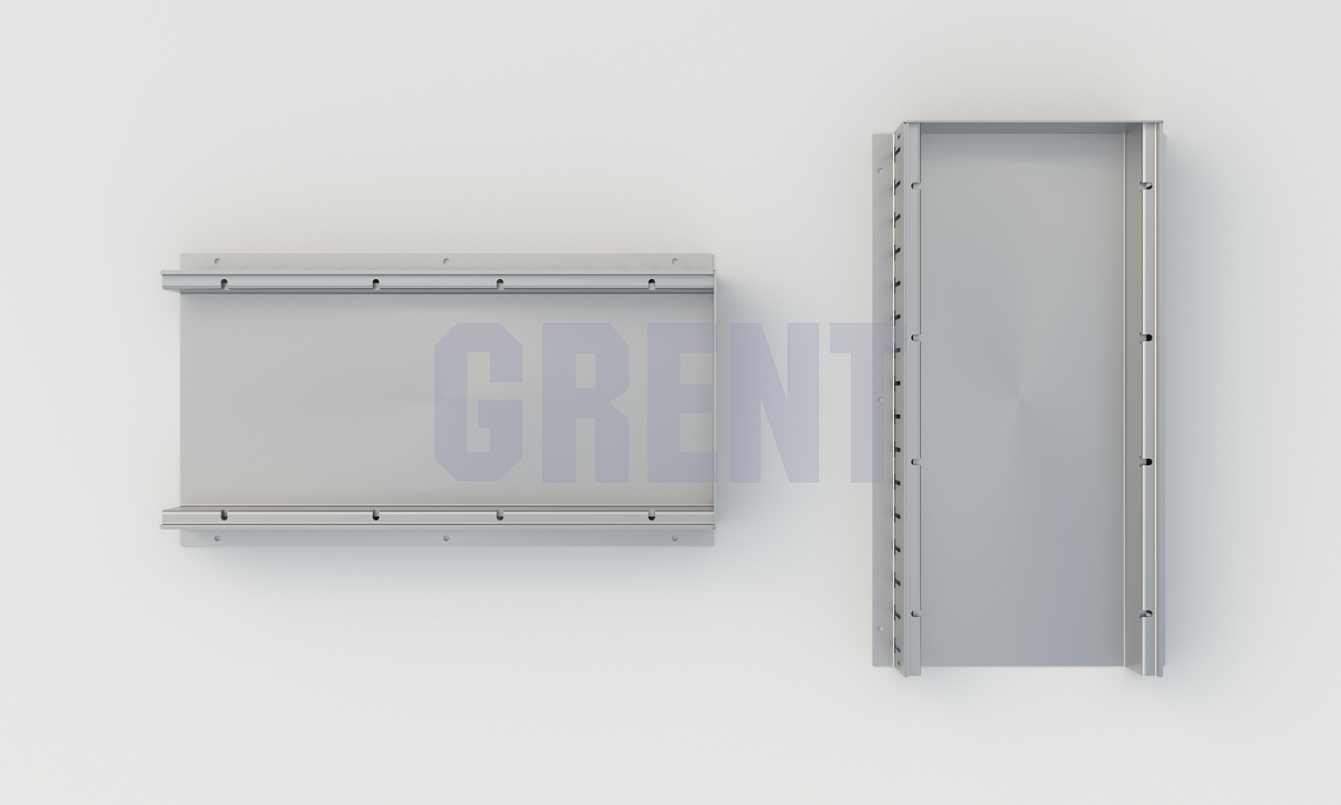 Лоток водоотводный мостовой GRENT MosT 400 торцевой