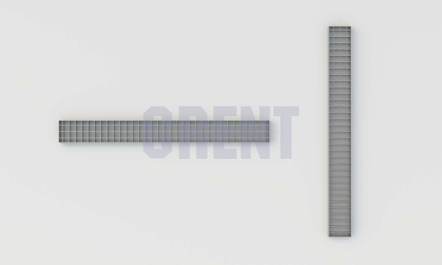 Решетка ячеистая из нержавеющей стали GRENT S 170 ПС