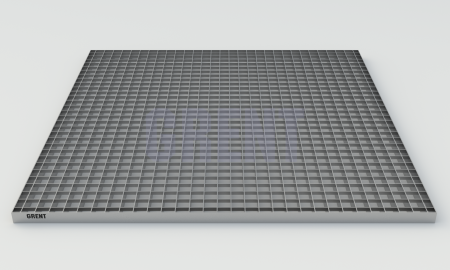 Сварной настил из нержавеющей стали GRENT 33х33 1000х1000