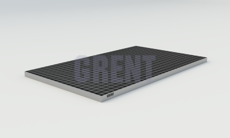 Сварной настил из нержавеющей стали GRENT 33х33 600х1000