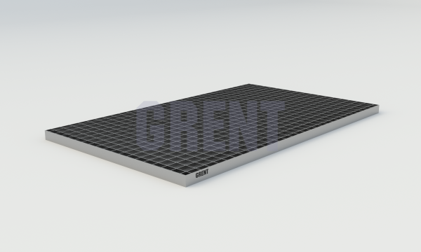 Сварной настил из нержавеющей стали GRENT 33х33 600х1000