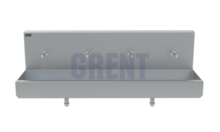 Умывальник 4-секционный подвесной GRENT-P-04