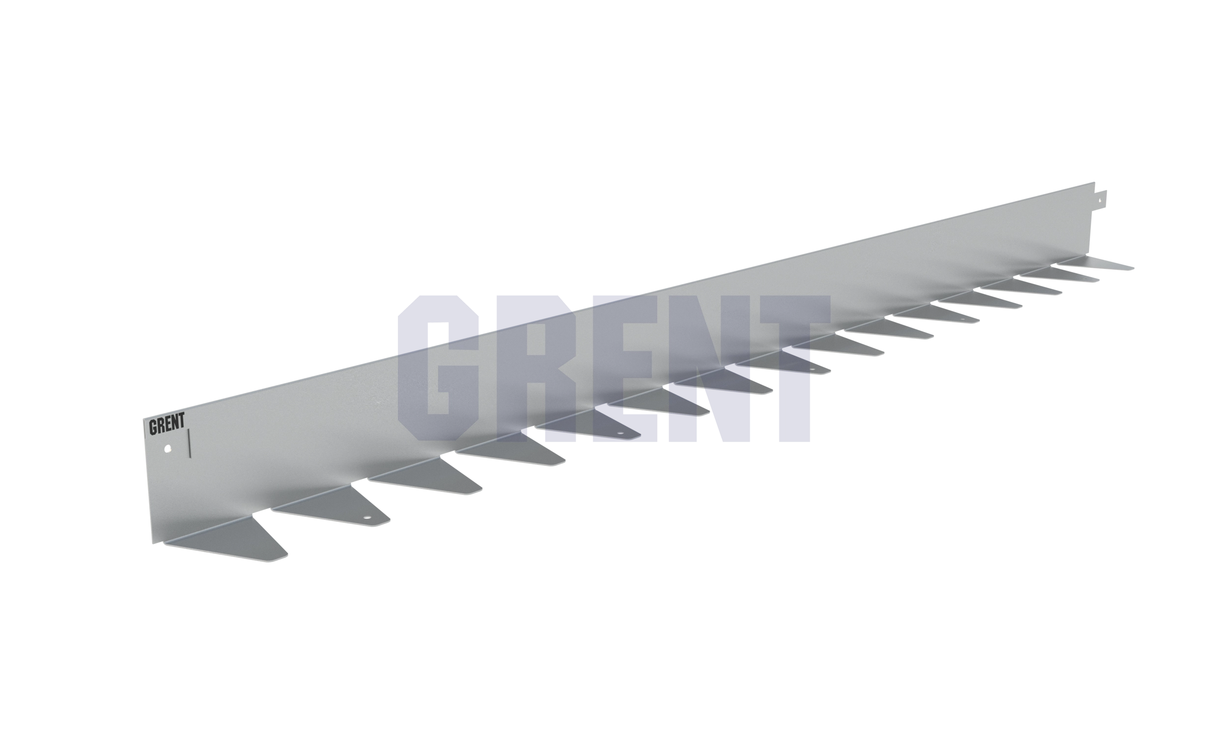 Бордюр стальной GRENT BR L-образный 1200*80, сталь 1.5 мм, нержавеющий Бордюр стальной GRENT BR L-образный 1200*80, сталь 1.5 мм, нержавеющий